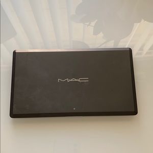 Empty MAC eyeshadow palate